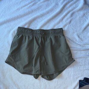 Women's army green Shorts